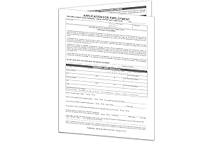 Application for Employment - Paper-Based Aid in Hiring