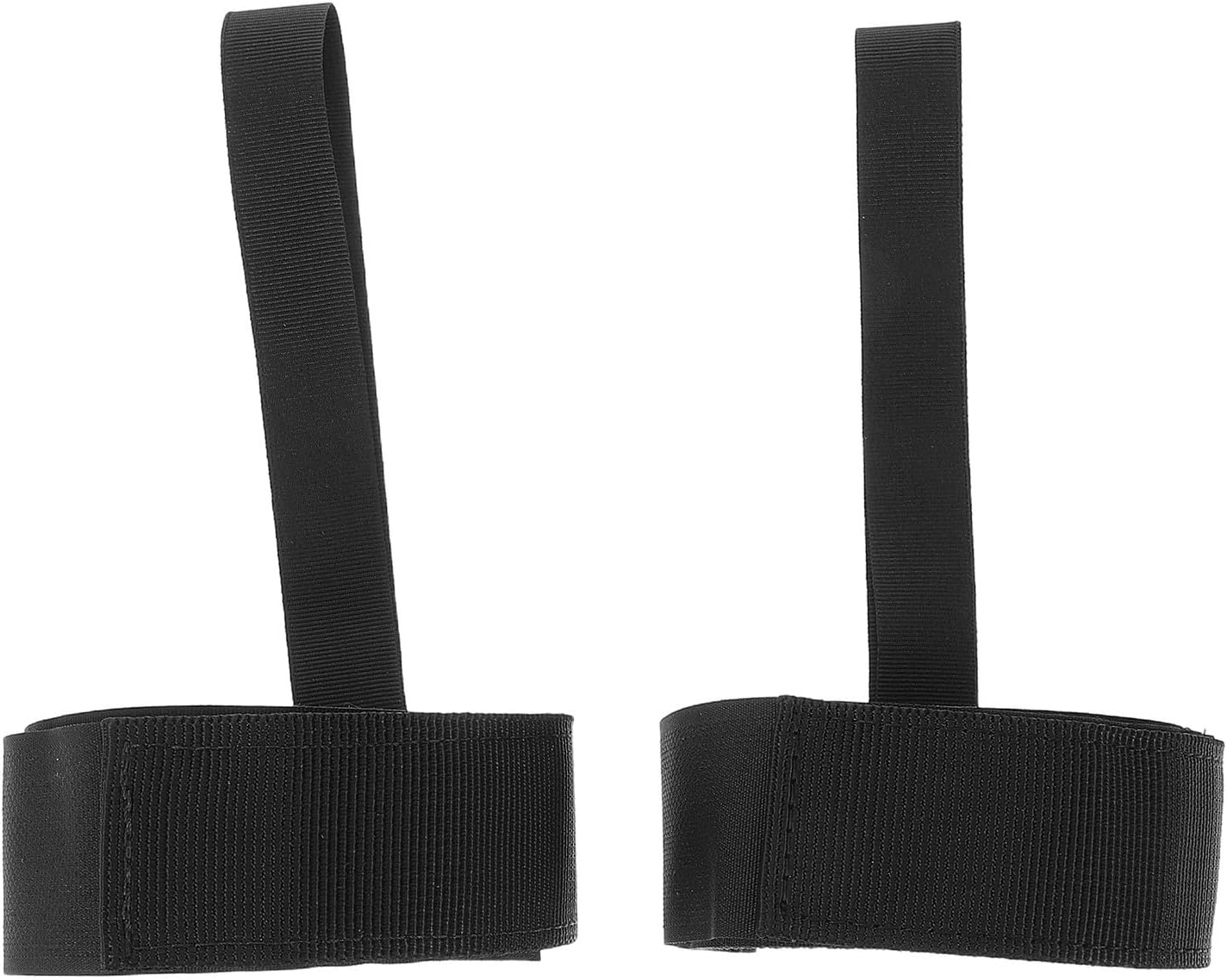 Diving Fin Safety Leash Black Pp Ribbon Anti-Lost Clip Pair | Quick Connect Installation, Flexible Hold for Spearfishing and Scuba Diving, Divers Gear