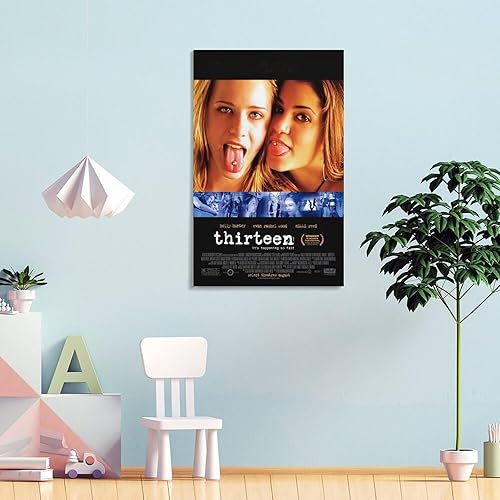 Miniatura 4 de Póster de 13 películas, arte de pared de los años 90, decoración estética para dormitorio, póster de impresiones de pintura decorativa, lienzo de