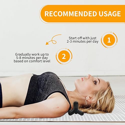 Miniatura 6 de Herramienta de liberación occipital, masajeador de punto de activación de cuello y hombro para aliviar el dolor de cabeza, dispositivo de punto de