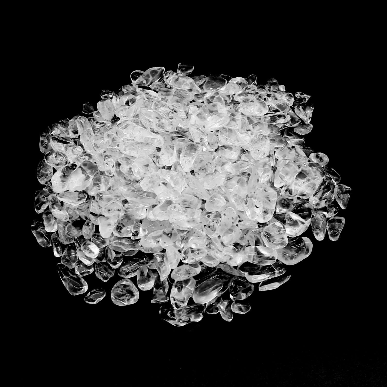 JARTC 1 OZ Garnet Small Tumbled Chips Crushed Stone Healing Reiki Crystal Jewelry Making Home Decoration Aquarium Décor Gravel — view 2