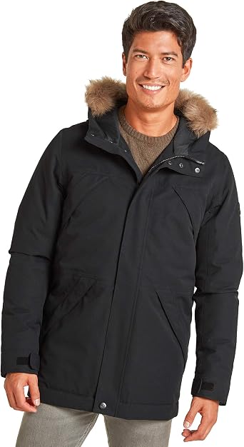 Thornton Mens Hooded Parka Jacket 