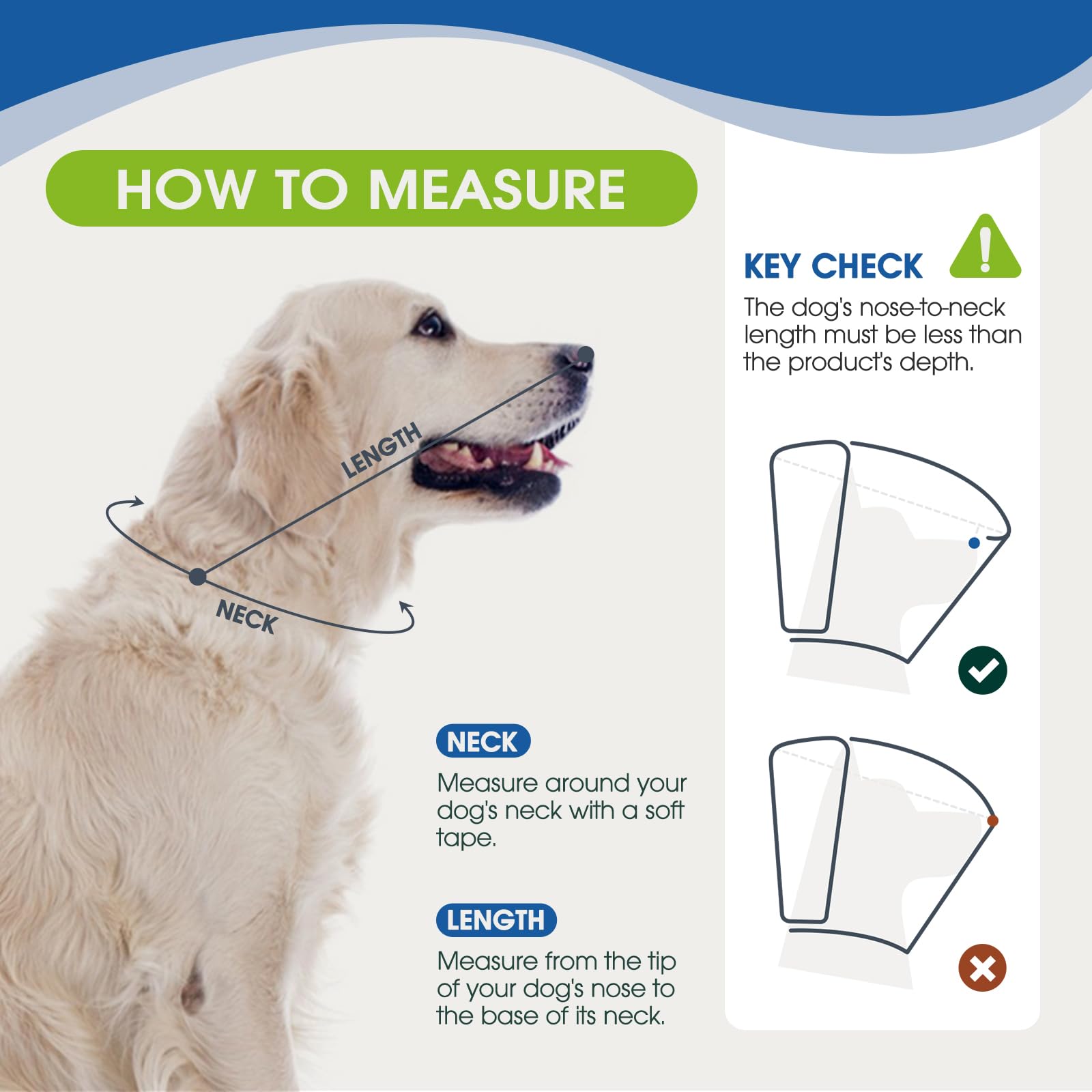 Dog Cone Collar After Surgery, Soft Cone for Small Dogs to Stop Licking, Adjustable Elizabethan Collar for Dogs, Lightweight Breathable Dog Recovery Cones for Wound Healing & Hot Spots — view 3