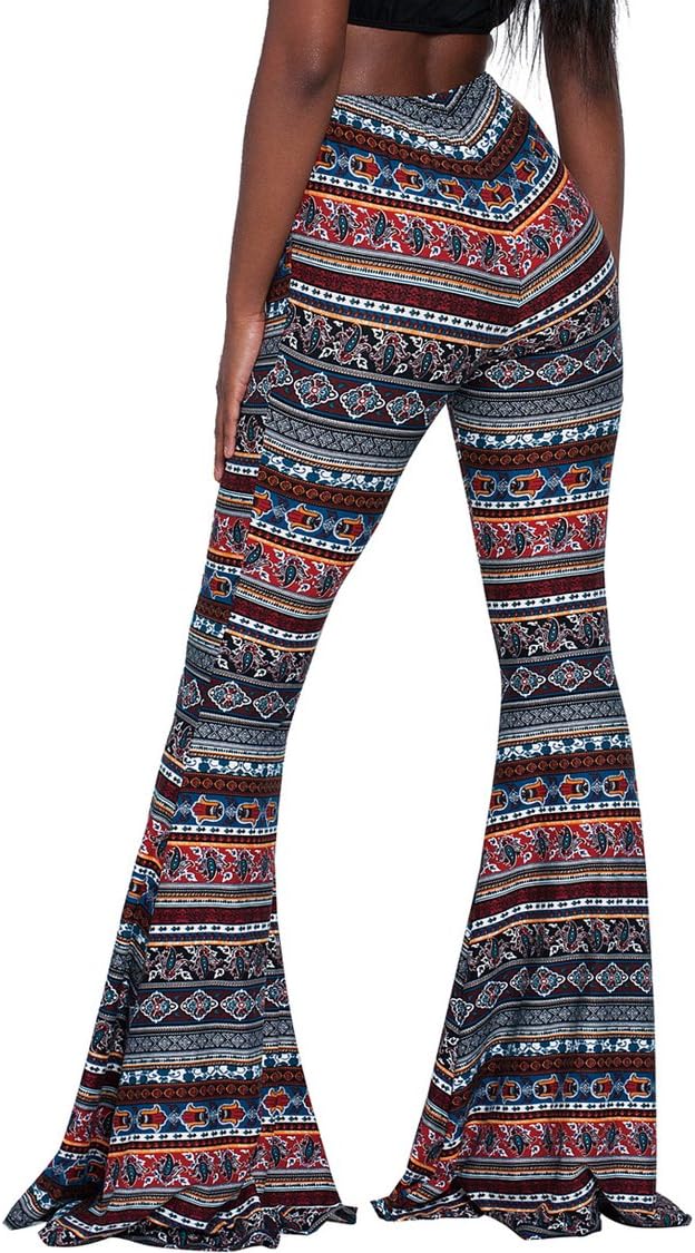 Herose Tall Ladies Soft Flared Leggings Pants Floor Length S-2XL image 3