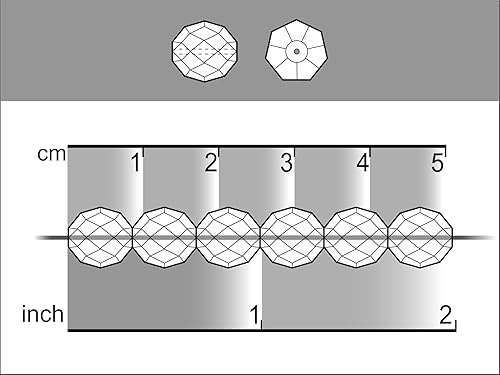 Miniatura 2 de 100 cuentas pulidas al fuego de 0.315 in, cristal checo, rubí