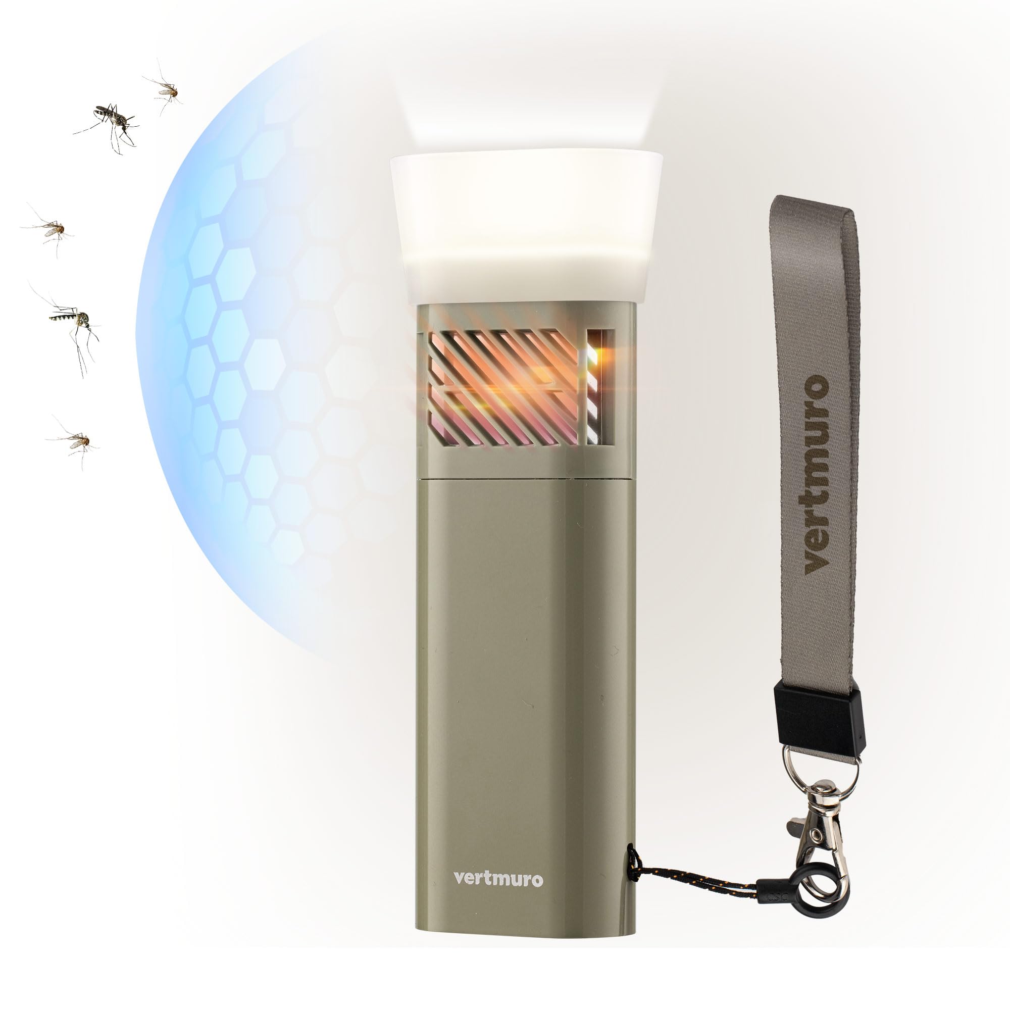 Répulsif moustiques portable 6000mAh pour camping et nuits d'été sereines en plein air