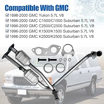Amazon | Blrack Catalytic Converter互換 1996-1999 シボレー