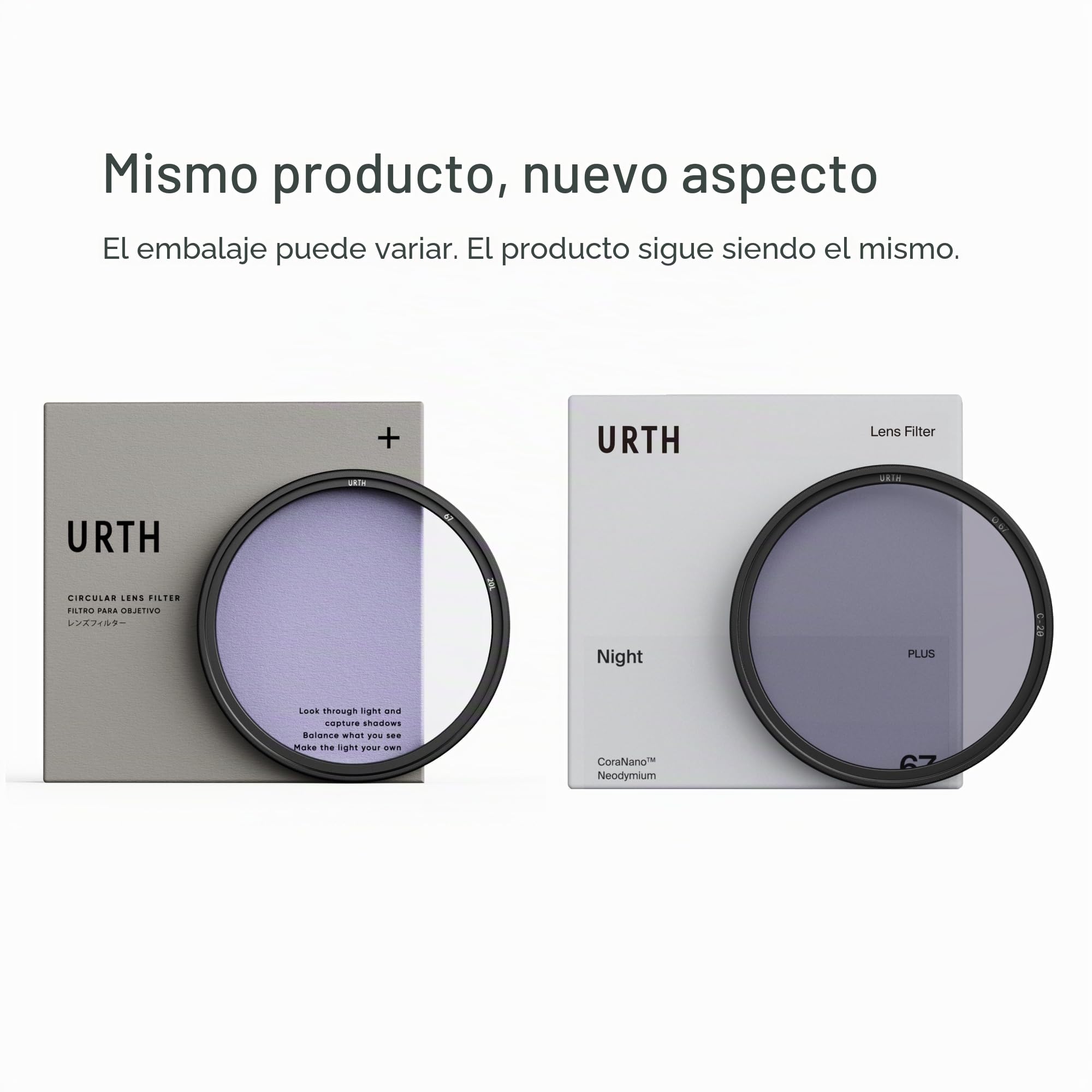 Urth 77 mm Filtro Neutral Night para Objetivo (Plus) — Nano-Recubrimiento de 20 Capas con neodimio, reducción de contaminación lumínica para Mayor claridad del Cielo Nocturno y Las Estrellas
