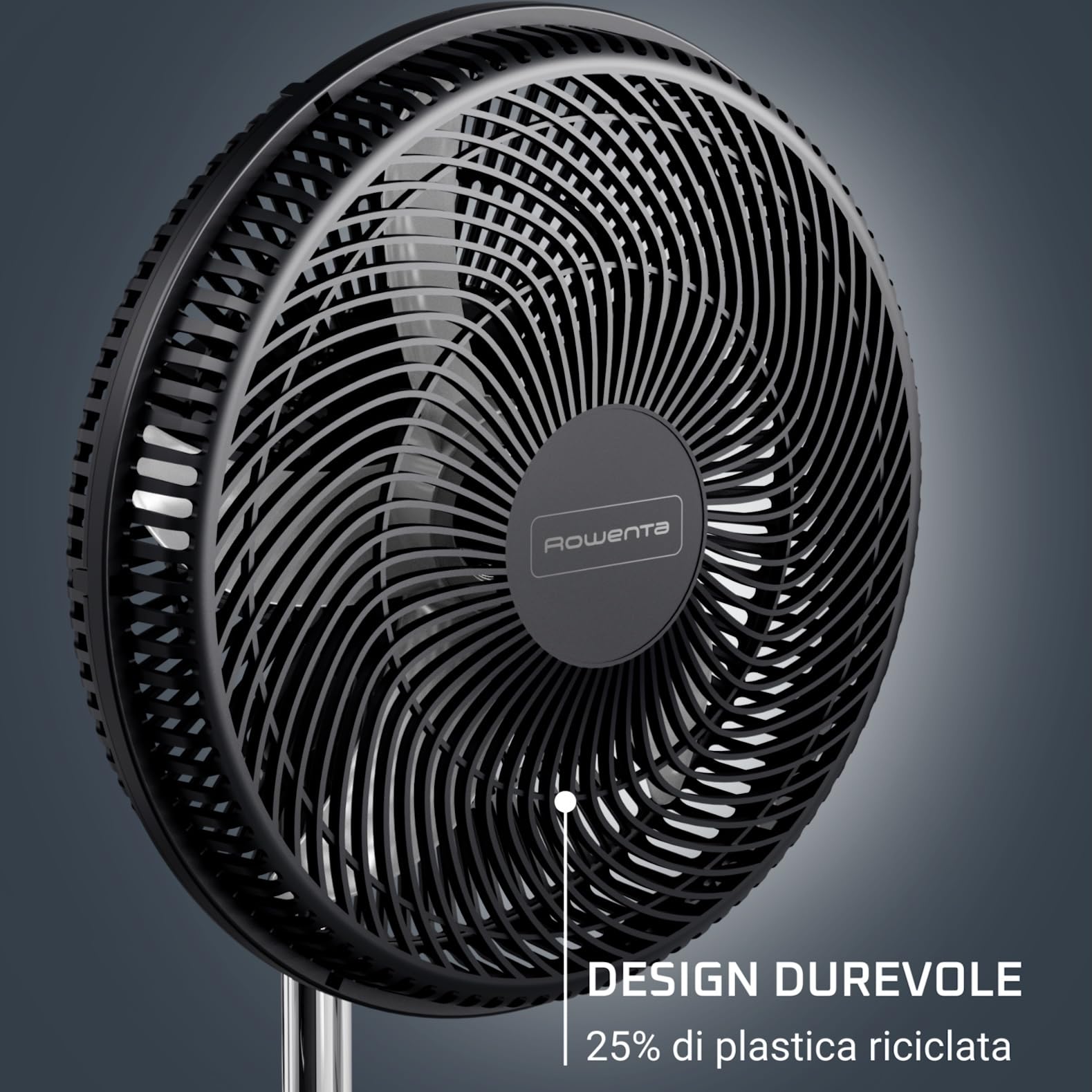 Rowenta Turbo Essential, Ventilatore a piantana, Potente, VU3110F0