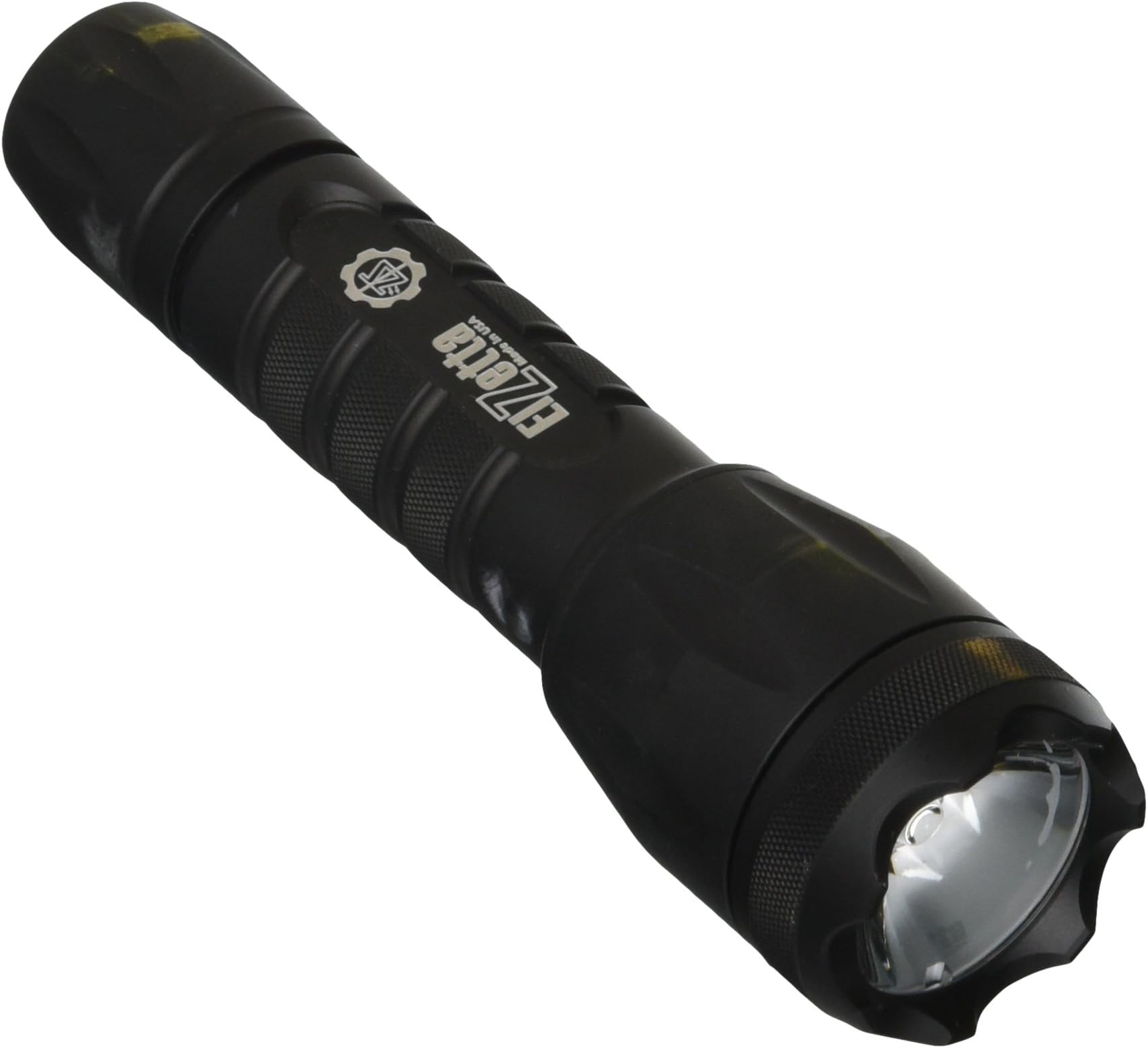 B331 Bravo 2-Cell Flashlight with Crenellated Bezel Ring, High Output AVS Head, Rotary Tailcap