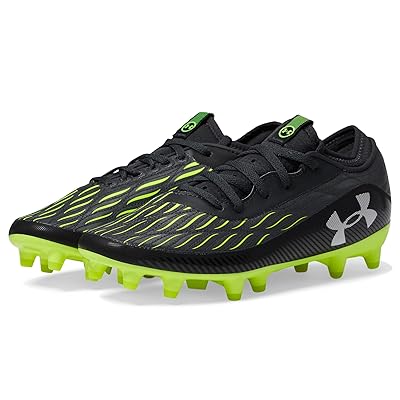Under Armour Kids Magnetico Select 4 Jr. Football Cleat (Little Kid/Big Kid) Boys Shoes Black/Anthracite/White