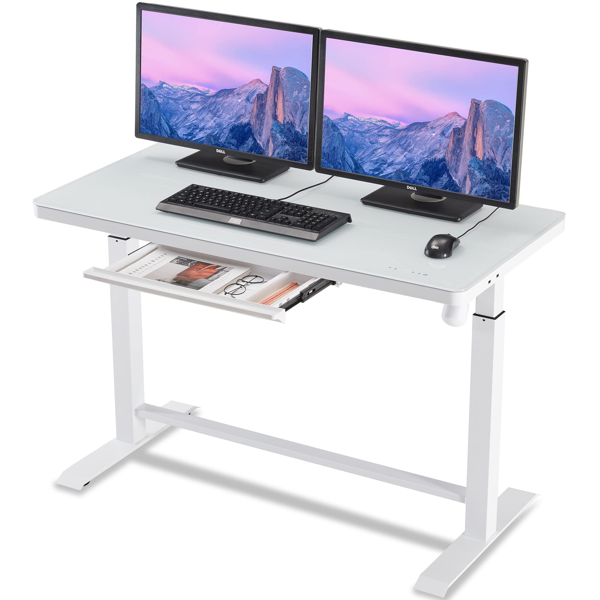 Sunon 電動式昇降デスク 2モーター 立って仕事 障害物検知 高度