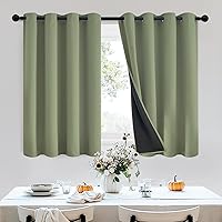 Vista 98 de SimpleHome - Cortinas opacas 100% para recámara, cortinas de ventana con ojales beige, con aislamiento térmico, cortinas de oscurecimiento