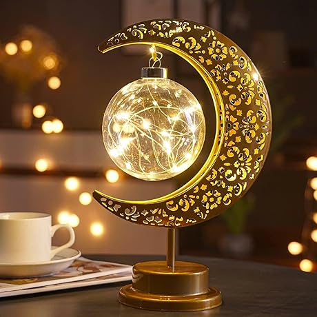 Ramadan Moon Decorations Lamp