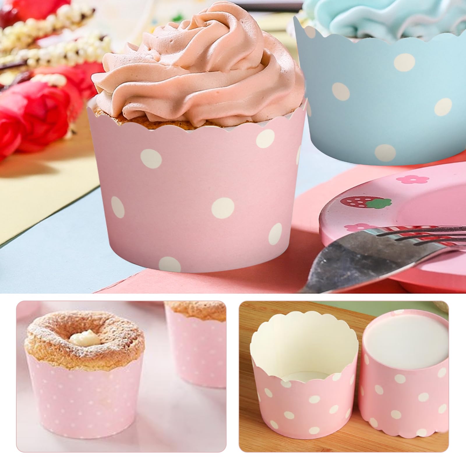Pirottini Bianchi per confetti 15 pz – La Confettata Online