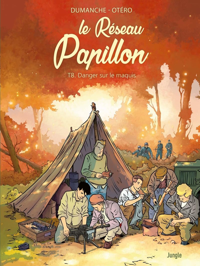 Le Réseau Papillon - Tome 8 Danger sur le maquis (8)