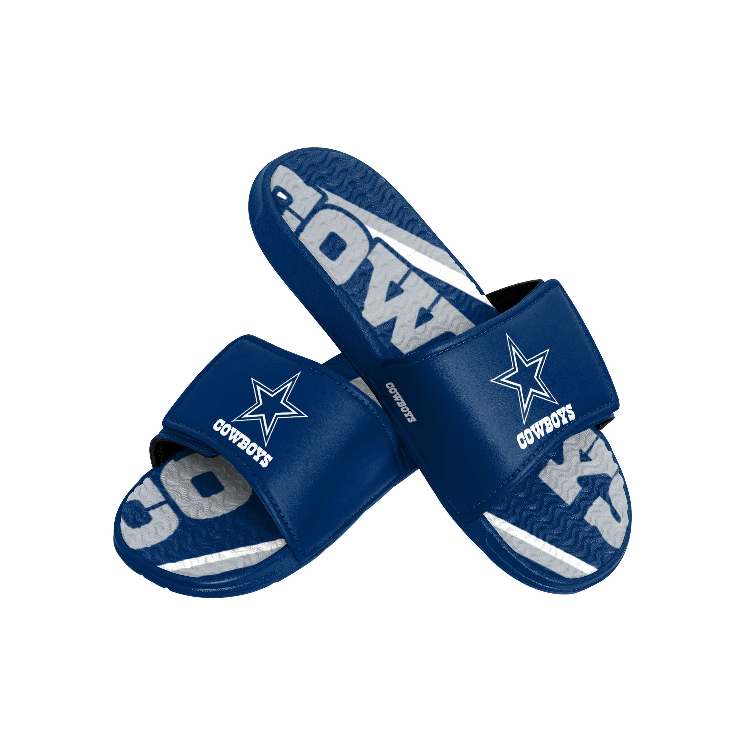 FOCO Ciabatte da bagno da uomo NFL Gel Sport Slides, molte squadre