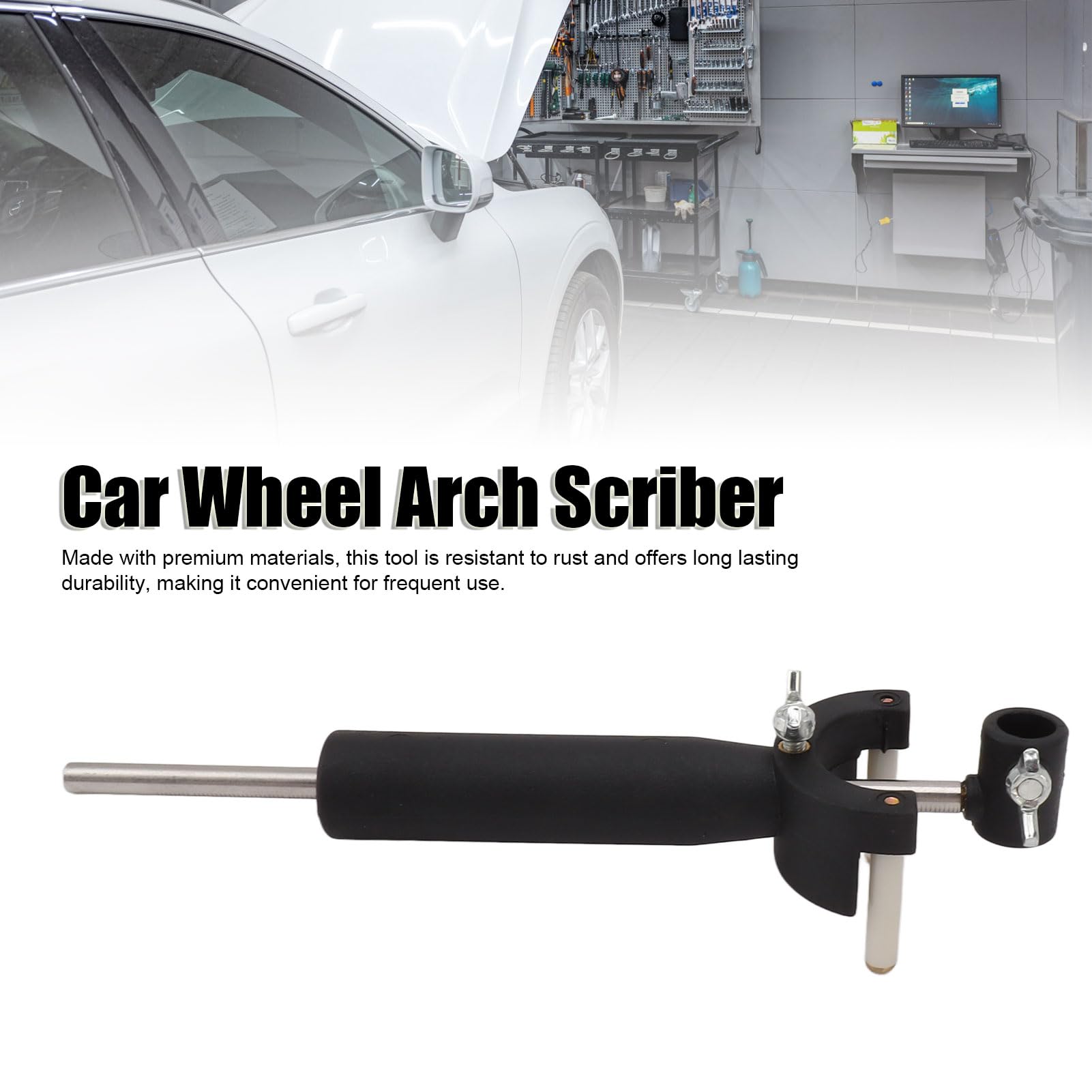 Wielkast Parallel Kraspen, 5 Tot 150 Mm Verstelbare Draagbare Auto Wiel Wenkbrauw Kraspen Gemakkelijk Te Gebruiken Auto Deuk Correctie Tool voor Voertuig