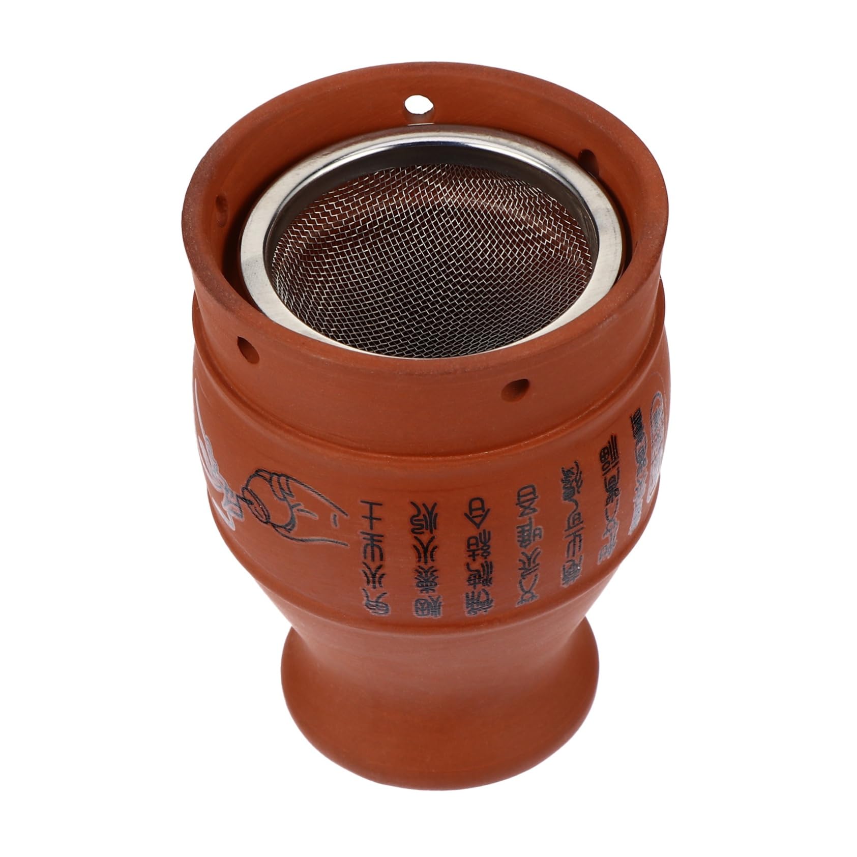 PartyKindom Traditional Chinese Moxibustion Pot Portable Scraping Cup for Full Body Random