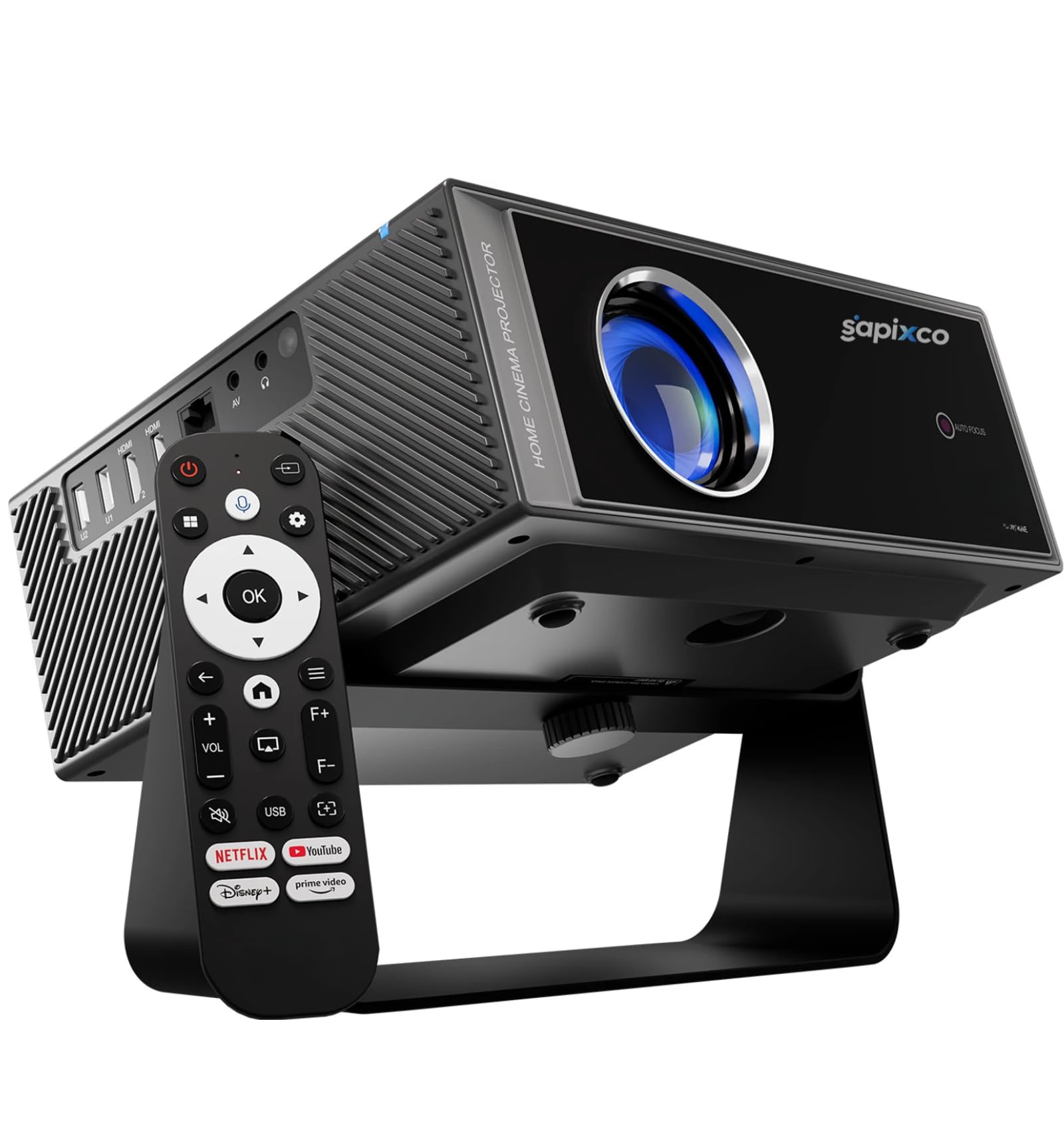 Blaze Plus Smart Projector with Android 12, Native Full HD 1080P, 4K Video Support, Electric Focus, 4D Keystone, Dual Band WiFi, Bluetooth 5.0, Home Theatre LED Projector-image-26