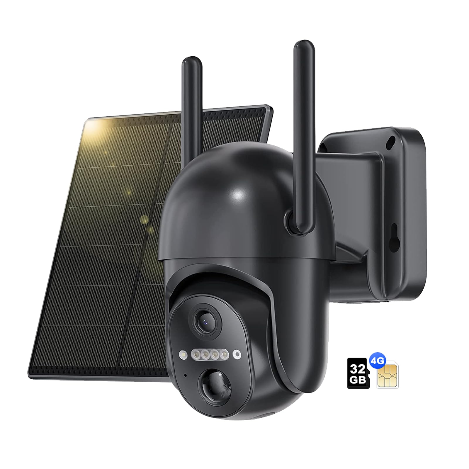 Telecamera 4G Esterna Xega Con Pannello Solare - 2K HD, Visione Notturna, Audio Bidirezionale - Foto 9