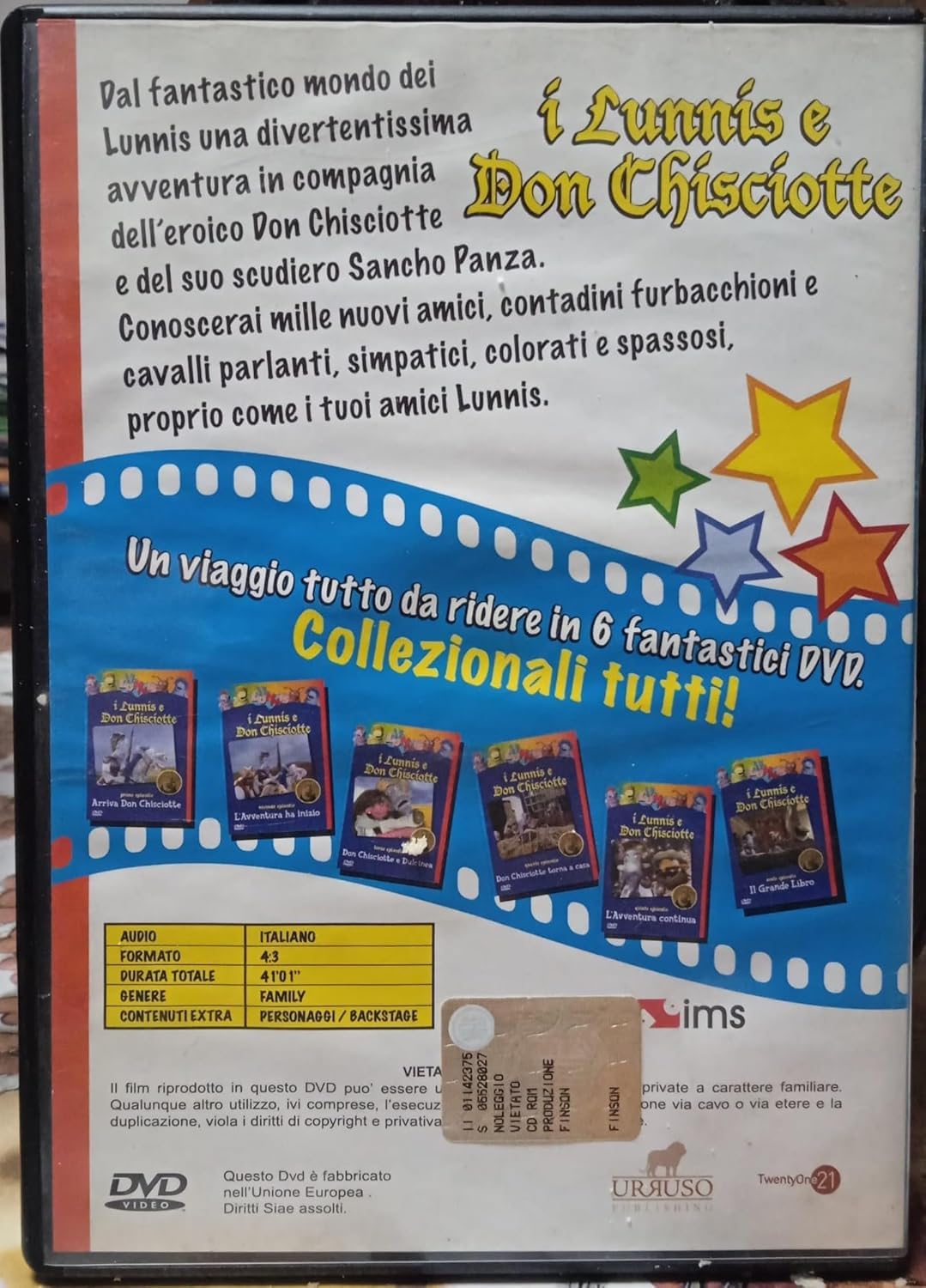 TEKNOFILM I Lunnis e Don Chisciotte Episodio 2 L'Avventura Ha Inizio