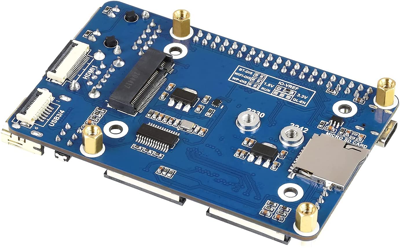 マザーボード Raspberry Pi 4 IO Board + Compute Module Raspberry Pi Compute Module 4 IO Board • RaspberryPi.dk