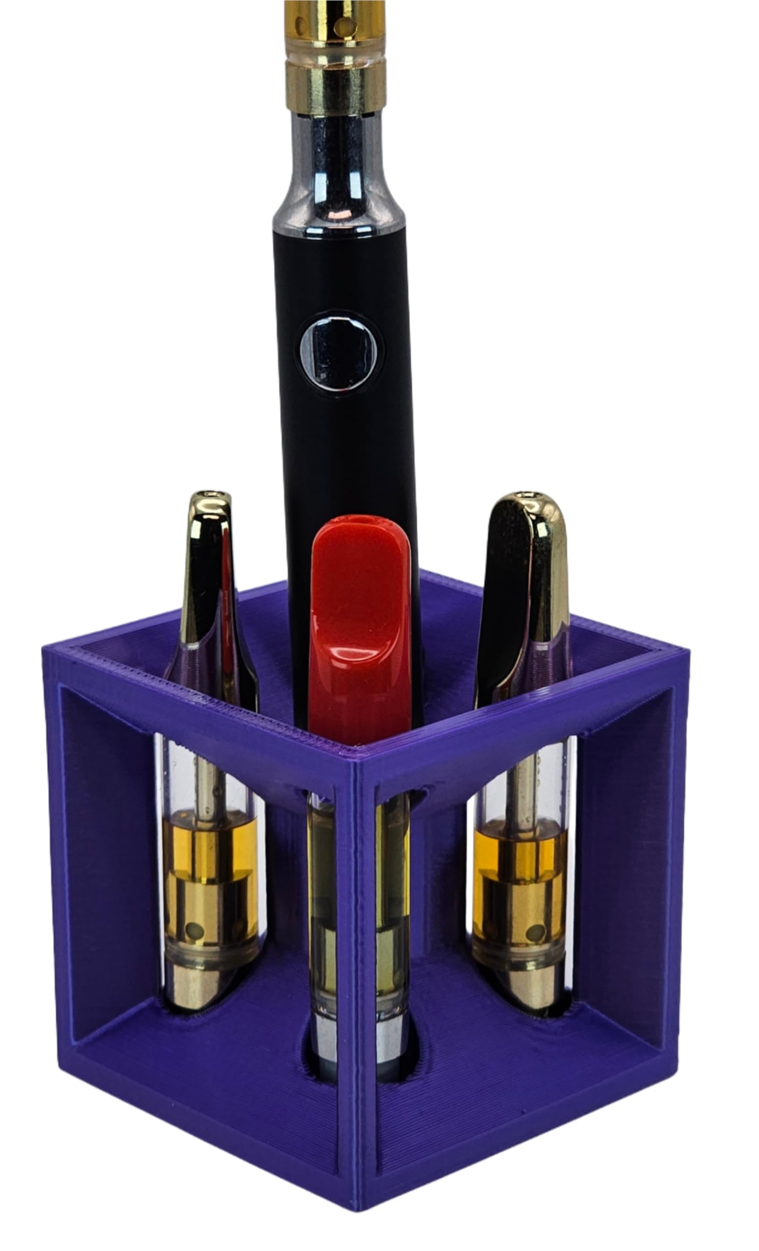 Tesseract Vape Pen Stand (Shiny Purple)