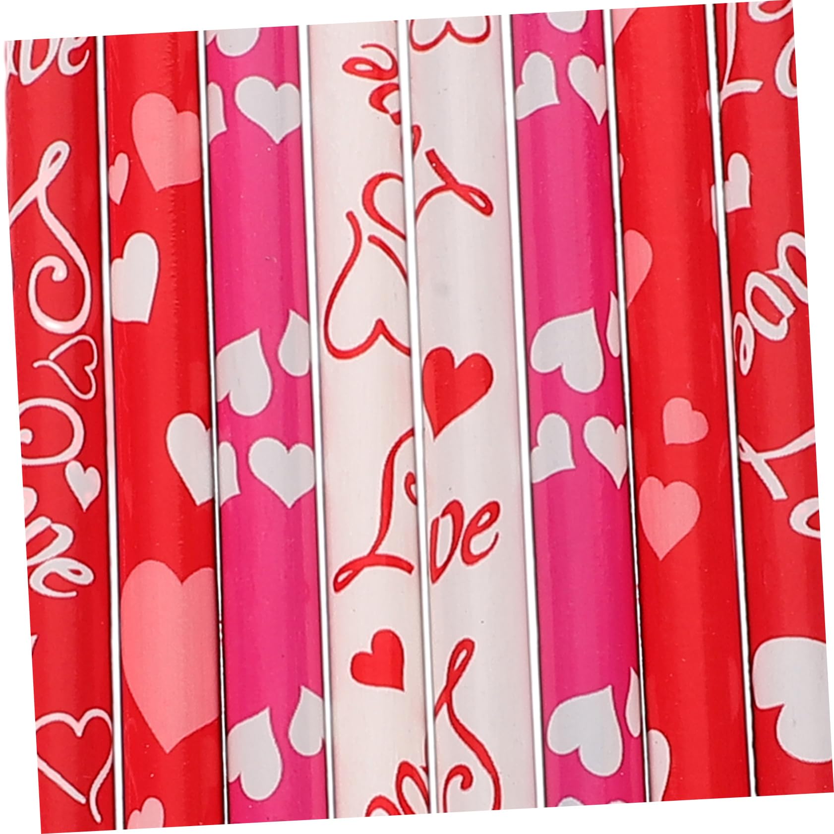 NUOBESTY 5 Ensembles Crayon Saint Valentin Crayons À Croquis Aiguiseur Électrique Faveur Étudiante Accessoires Fournitures D'écriture Étudiants Apprenant La Gomme 50 Pièces * 5