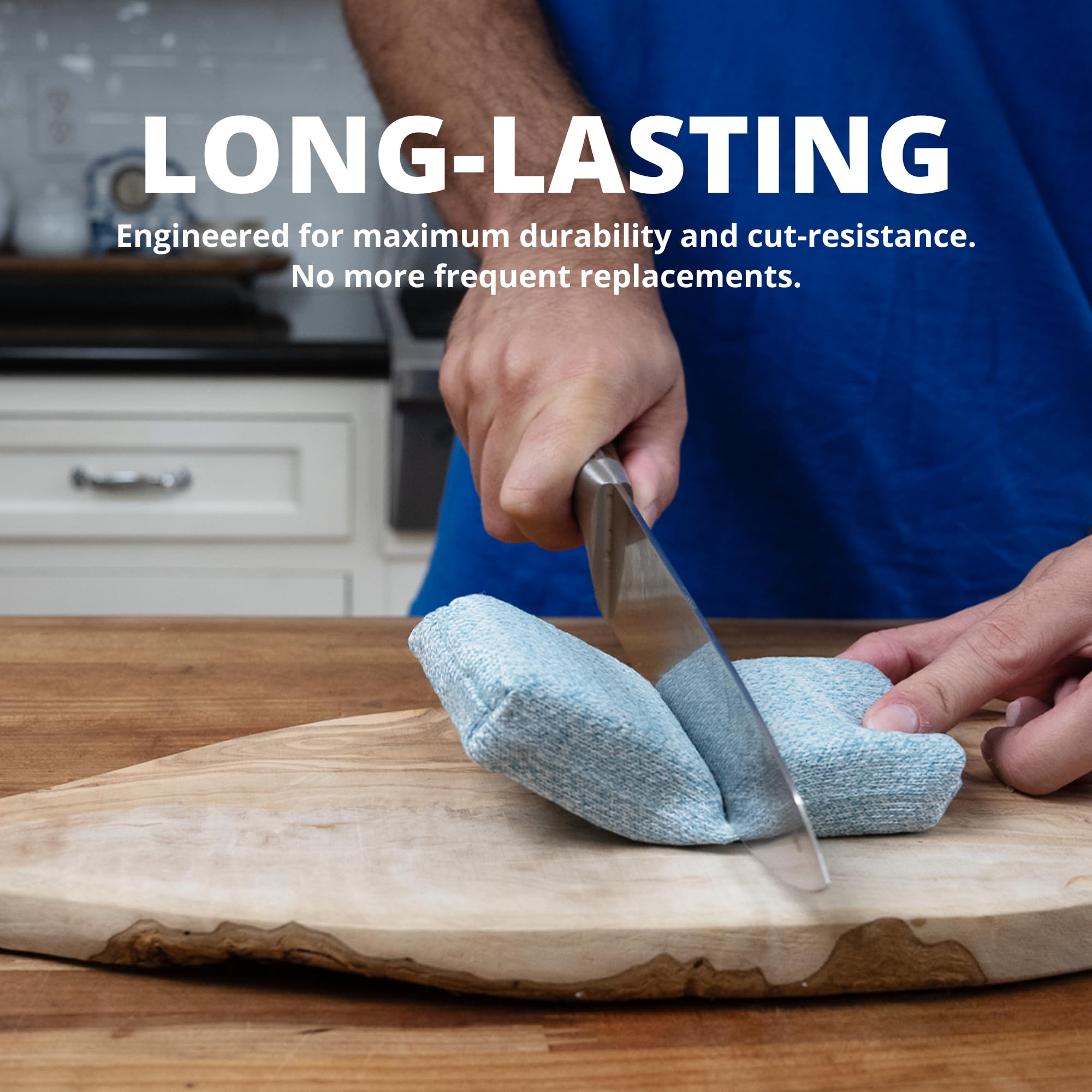 Grill Rescue Esponja de cocina resistente, dura 20 veces más, sin arañazos, segura para utensilios de cocina antiadherentes, resistente a cortes, versátil suministros de limpieza para el hogar, baño y
