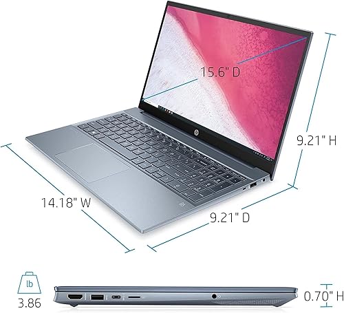 Miniatura 3 de Laptop HP Pavilion de 156 pulgadas FHD 1080P IPS 8 núcleos AMD Ryzen 7-5700U hasta 43GHz Beat i7-1180G7 32GB RAM 1TB NVMe SSD Numpad HDMI WiFi USB-A
