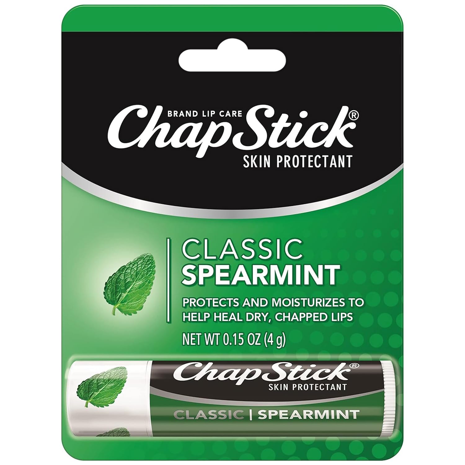 ChapStickLipbalm Spearmint, 0.15 Ounce (Pack of 12)