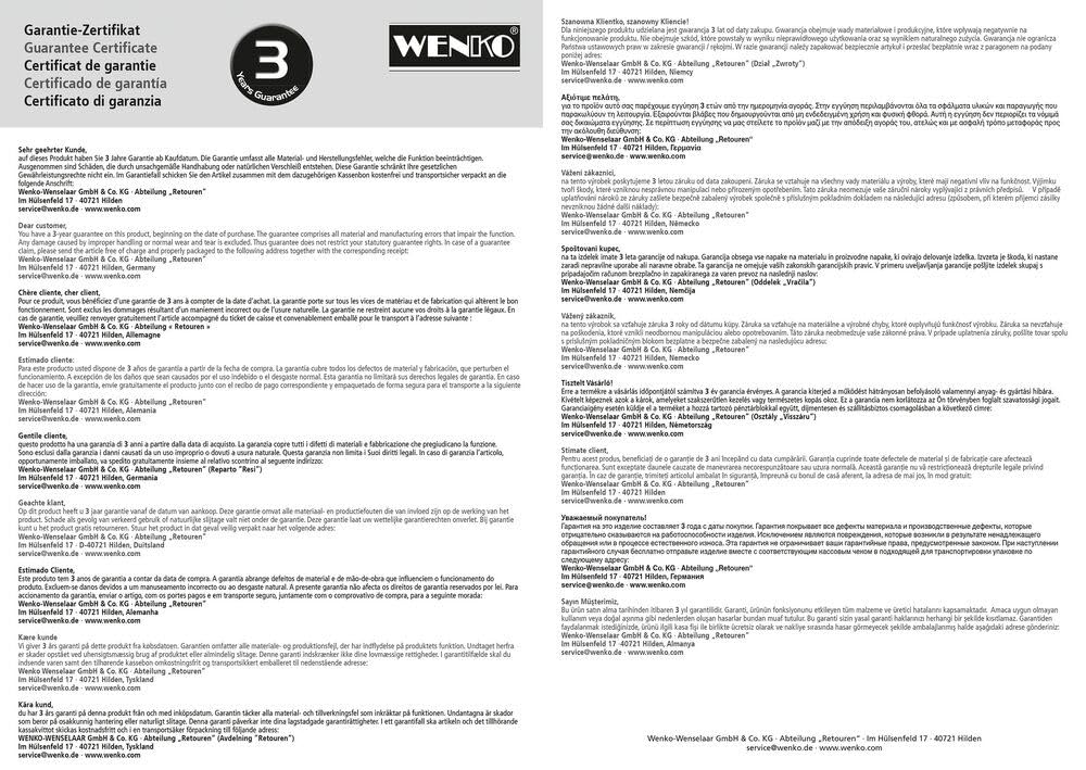 WENKO WC-Sitz Exclusive Nr. 3, Toilettensitz mit Absenkautomatik, passend für Villeroy & Boch O.novo und handelsübliche Keramiken, WC-Deckel aus antibakteriellem Duroplast, 36,5 x 45 cm, Schwarz