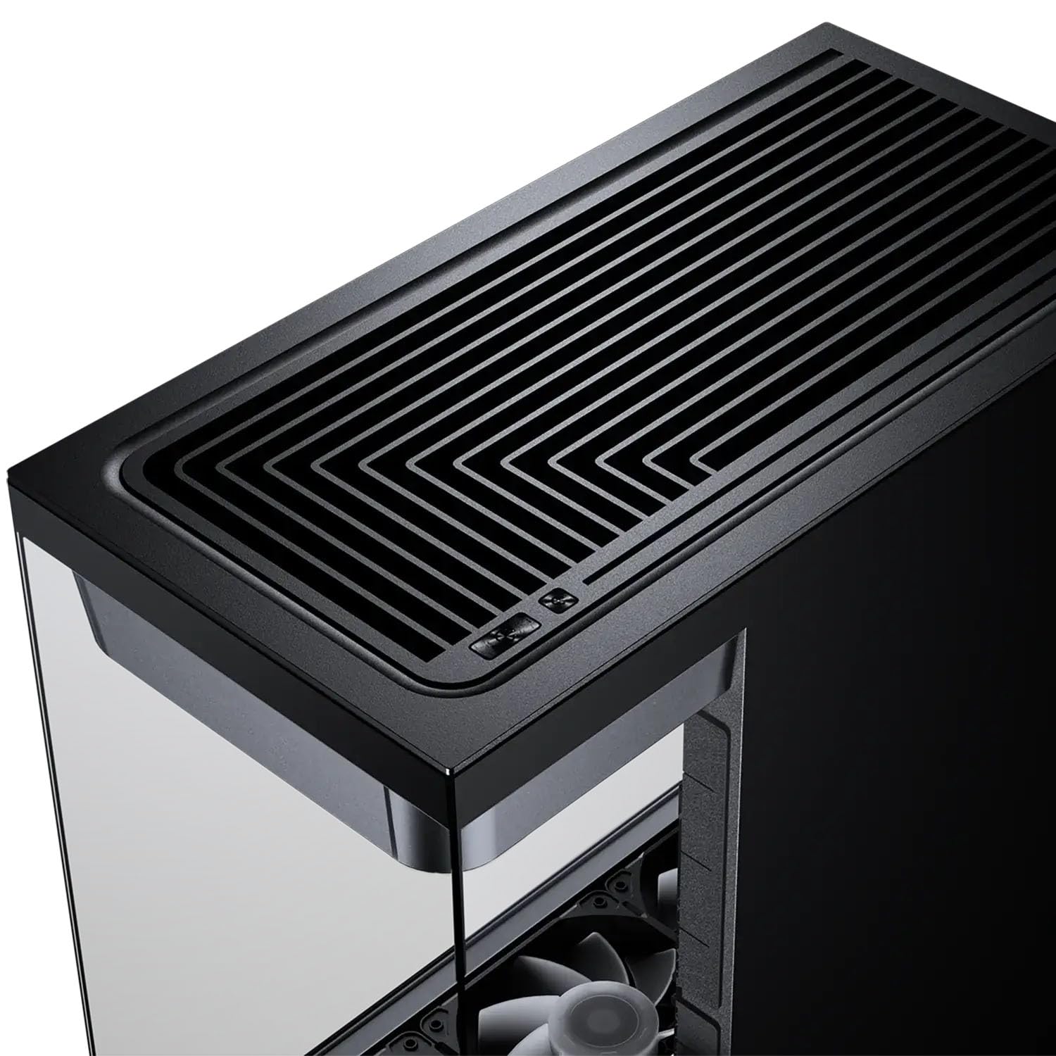 PHANTEKS Evolv S2 PC-Gehäuse Schwarz | E-ATX Midi-Tower mit Panorama-Glas, RGB, Back-Connect, 4X 120 mm Lüfter vorinstalliert