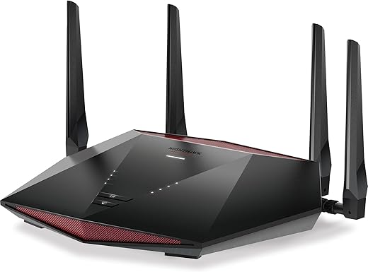 Netgear Nighthawk Pro Gaming 6-Stream WiFi 6 Router (Xr1000)-Ax5400 Wireless Speed (Up to 5.4Gbps)|Dumaos 3.0 Optimizes Lag-Free Server…