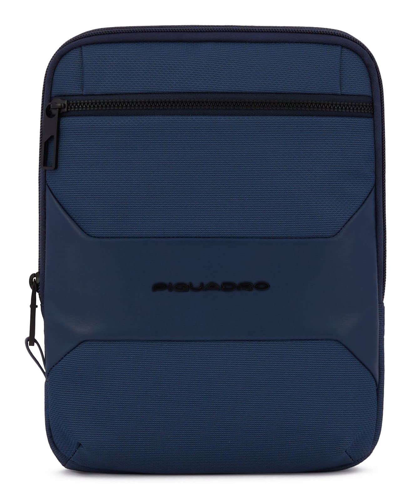 PIQUADRO Men THU Gio iPad 11 inch Bag, Blue, Taglia Unica