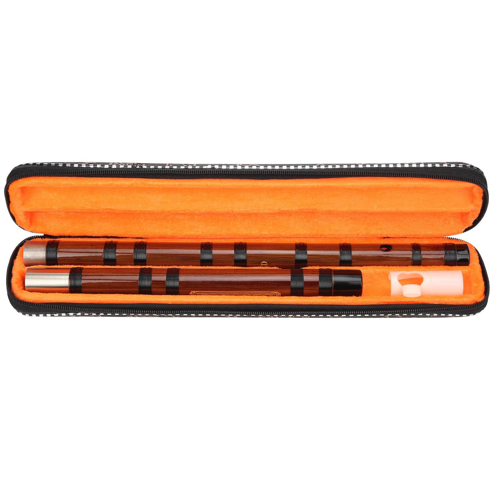 Flûte en Bambou Flûte en Bambou Chinois Lettrage à Clé en D Corps en Matériau Sec Kit Dizi Instrument à Vent Traditionnel avec une Bonne étanchéité