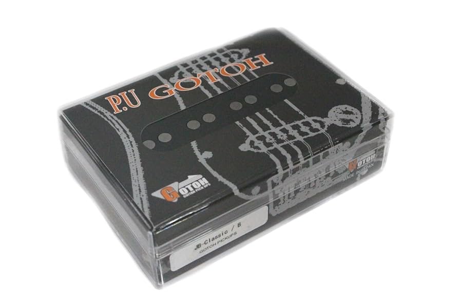 MEC JB type ピックアップ Gibson T-Type (Rhythm， Double Black， Nickel cover， 2