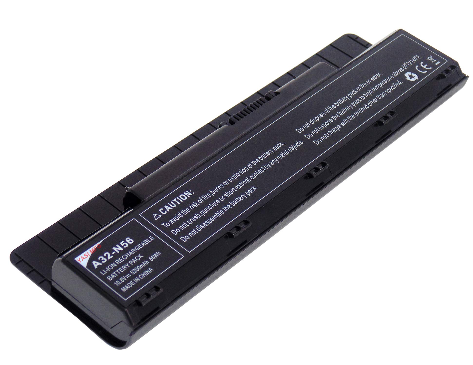 Rsjfhzm 5200mAh 10.8V A32-N56 A33-N56 A31-N56 Laptop Ersatz Akku für ASUS N56 N56V N56VB N56VJ N56VM N56VV N56VZ N76 N76V N76VB N76VJ N76VM N76VZ G56 G56JK G56JR