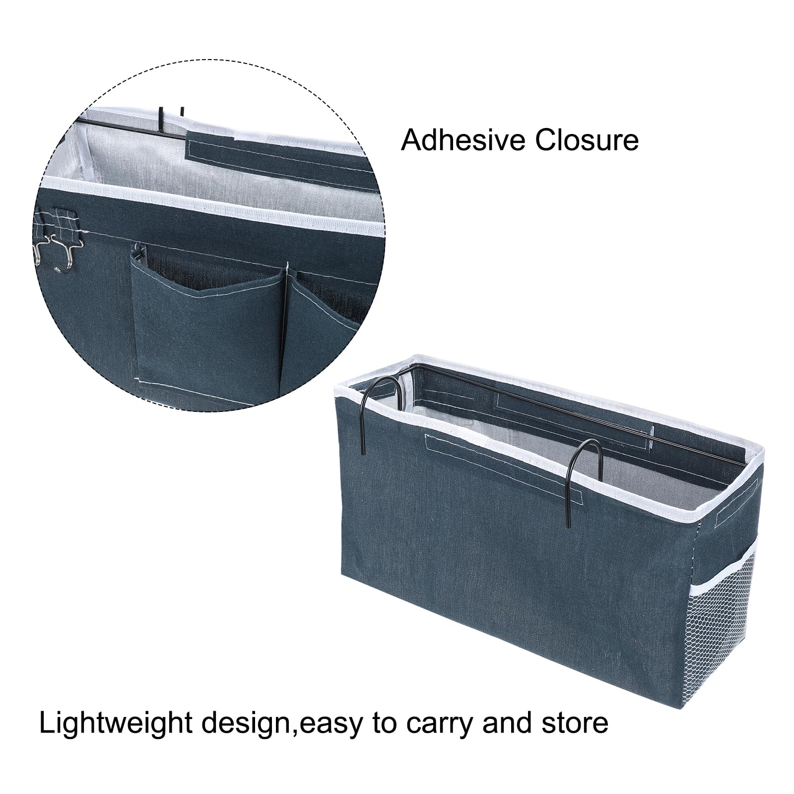 PATIKIL 2pcs Bedside Caddy - Image 3