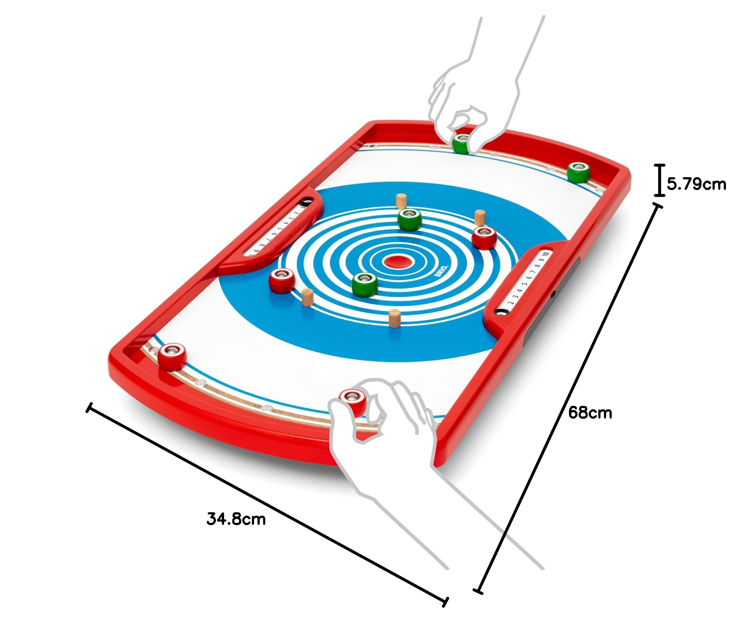 BRIO Games, Juego Shuffleshot, Edad Recomendada 72 + Meses