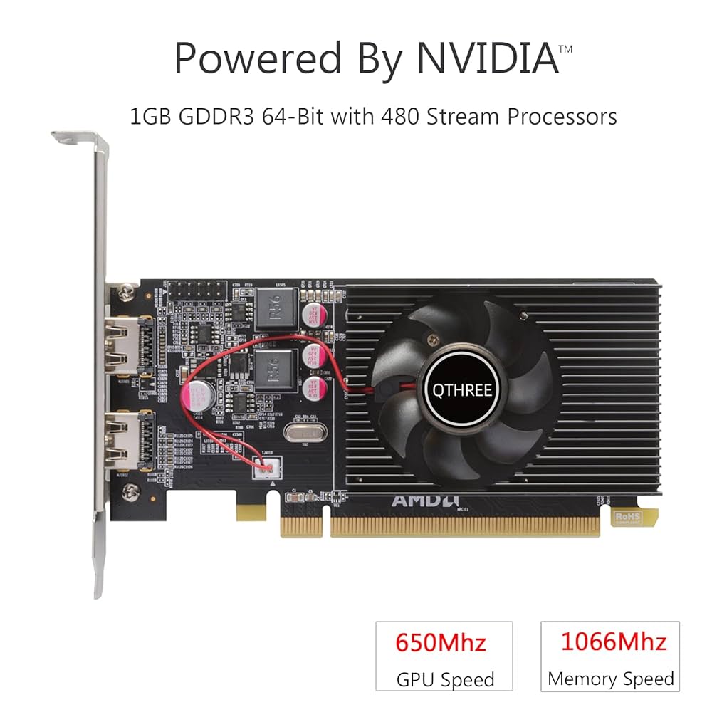 Radeon HD 6570 ロープロファイルグラフィックスカード Amazon | QTHREE Radeon HD 6570 ロープロファイルグラフィック