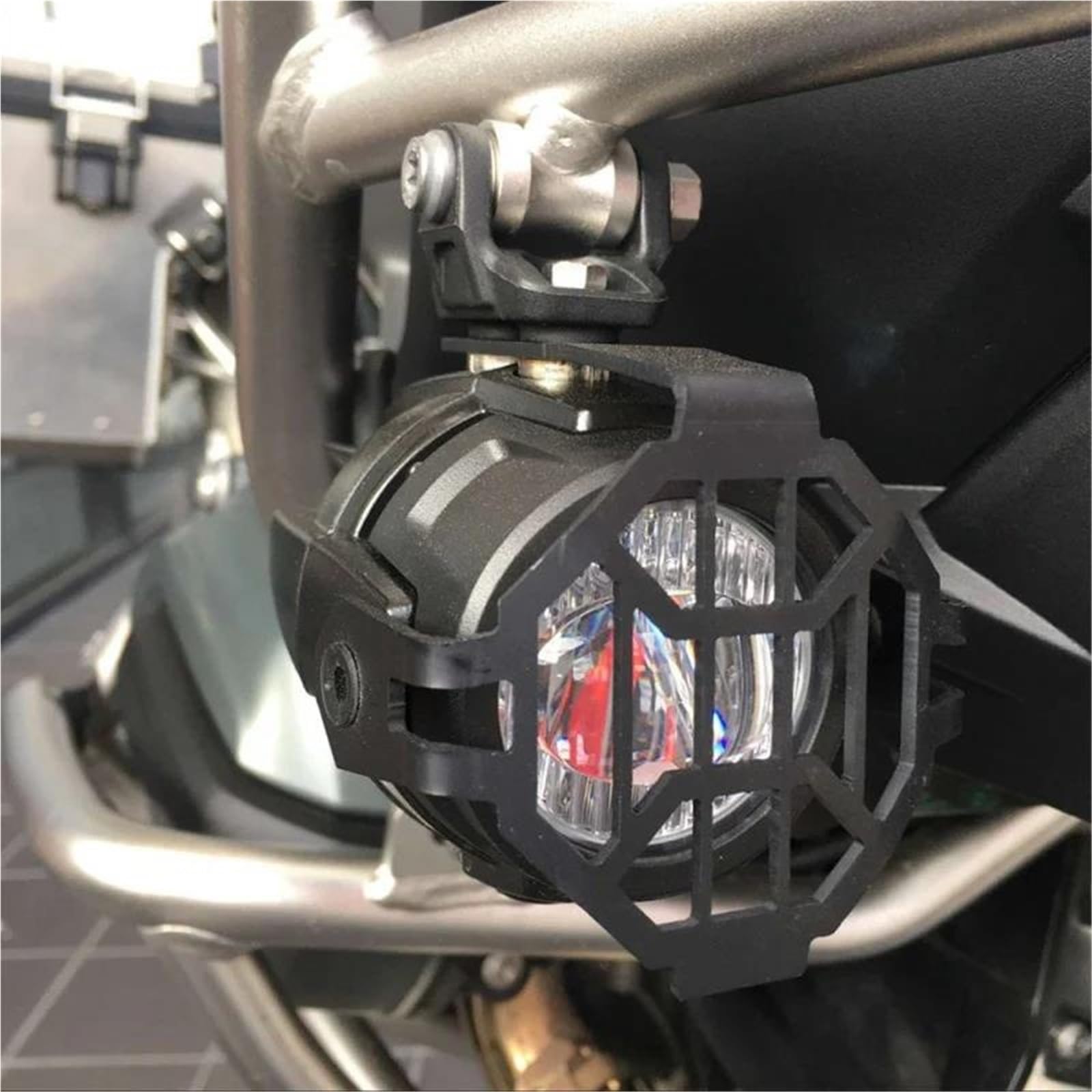 Reflektor motocyklowe Uniwersalna Motocyklowa Lampa Pomocnicza LED Przeciwmgielna Samochodu(1set and bracket)