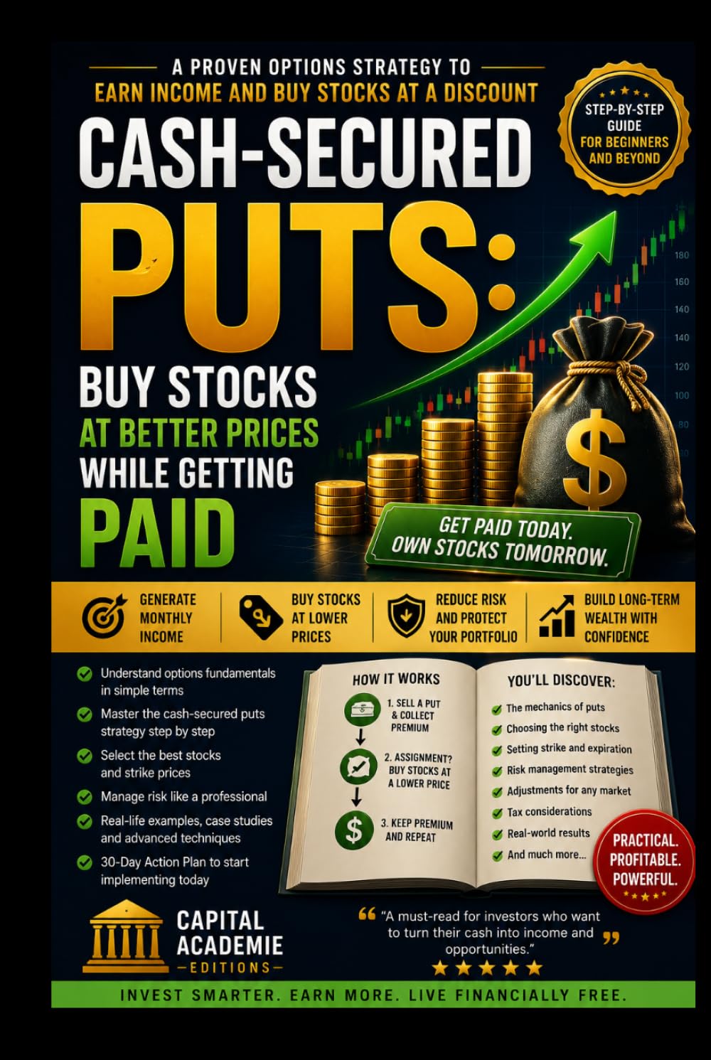 Cash-Secured Puts: Buy Stocks at Better Prices While Getting Paid: Get paid while waiting to buy great stocks at the price you actually want. #options ... Risk, and Trading Options with Confid)