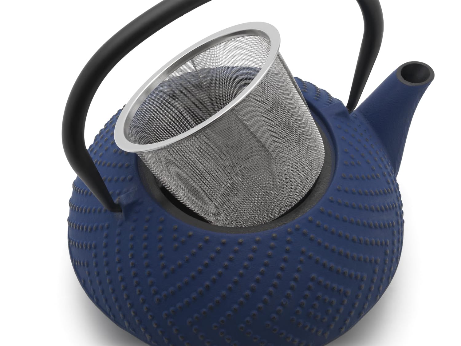 Bredemeijer Teekanne Fujian 1,2L mit Filter Kobaltblau
