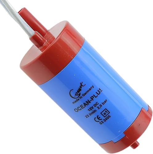 Pequeña bomba sumergible de transferencia de agua de 12 voltios | Perfecta para pozo, RV, barco, uso de batería solar | Ofrece agua limpia hasta 65