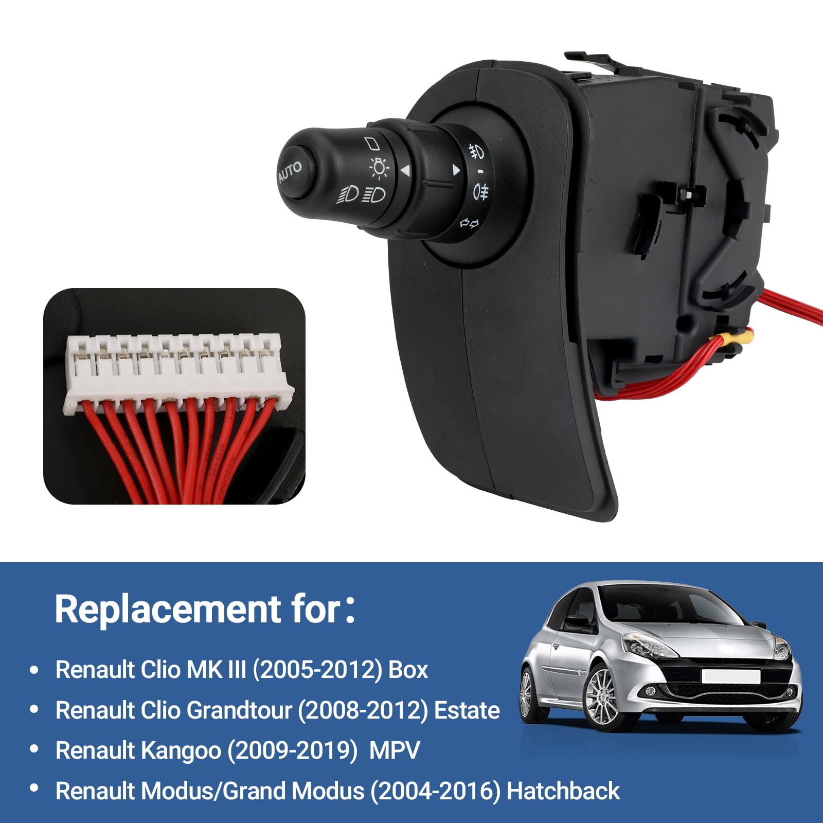 COMMODO CLIGNOTANT PHARE Renault Clio 3 Modus et Kangoo 2 EUR 39,90