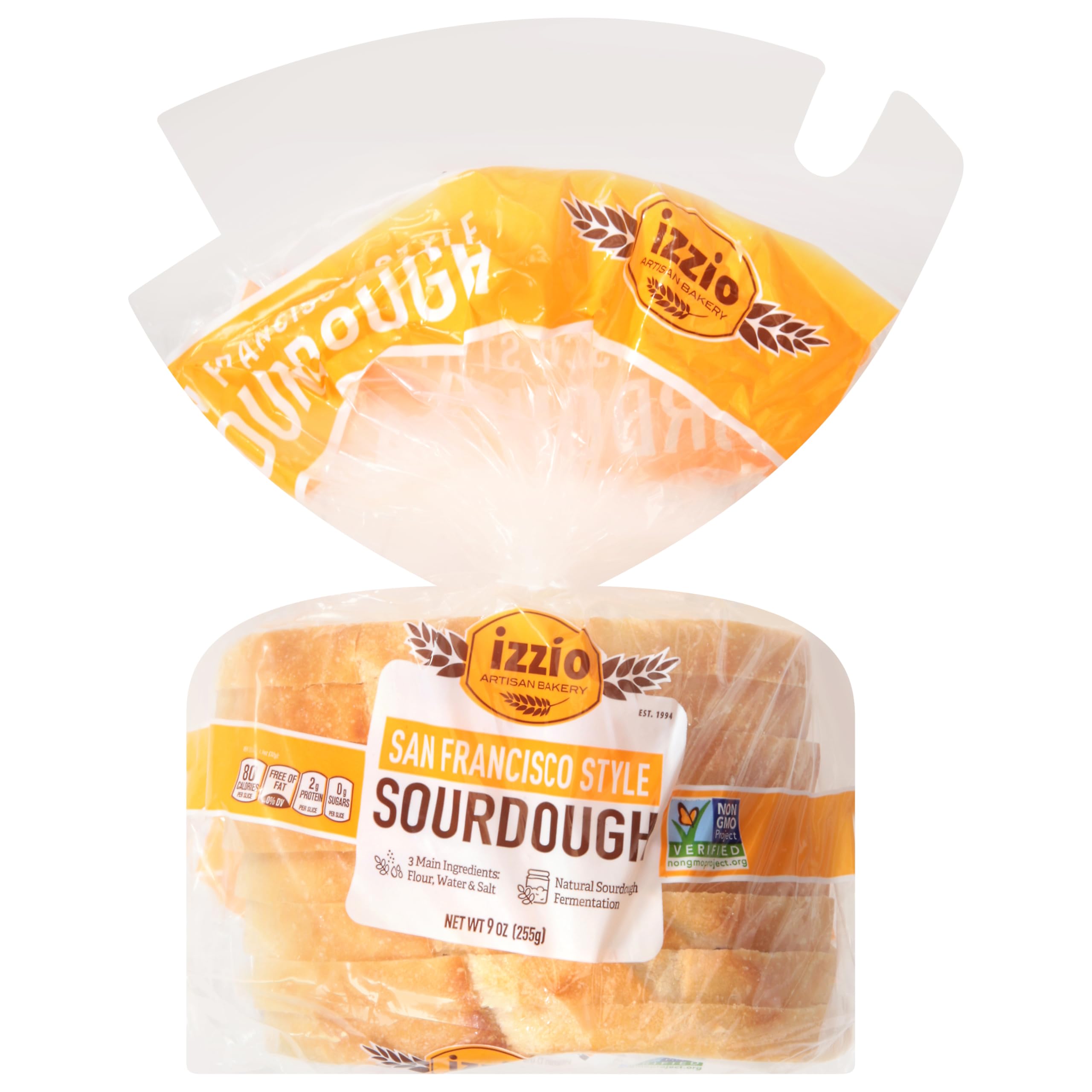 Izzio Artisan Bakery, San Francisco Style Sourdough Bread, 9 Ounce