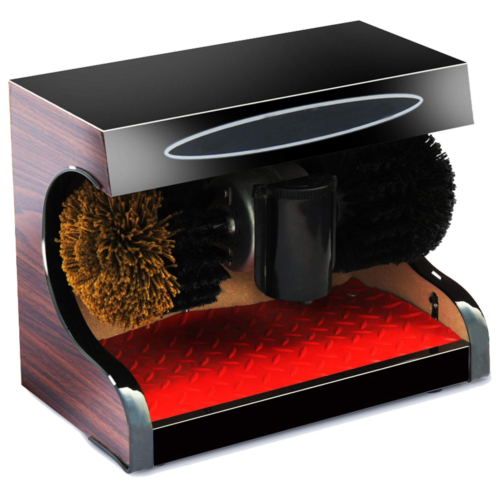 JFGCTYHXY Shoe polisher, Automatic Induction Full Shoe Cleaning Household Suitable for Public Places,local(Black)