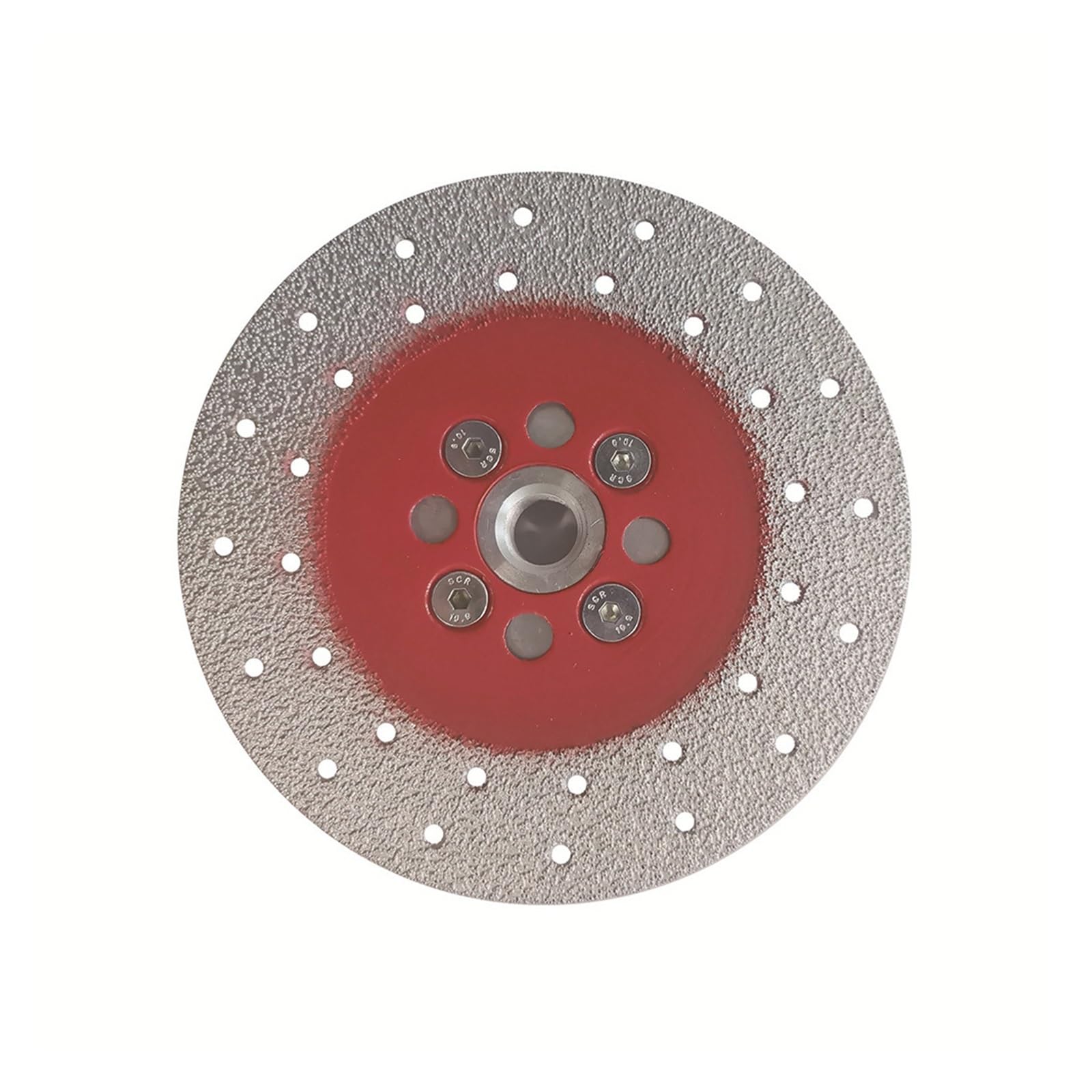yaoqijie M14 dwustronna tarcza szlifierska 100/115/125mm lutowana diamentowa tarcza szlifierska tarcza tnąca 40/50 diamentowa ziarnistość lasting (Color : 115mm)